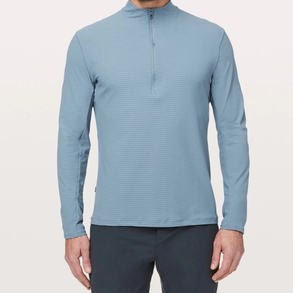 lululemon athletica Other - Lululemon Athletica Surge 1/2 Zip Utility Blue Size Medium.